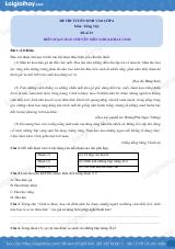 Đề thi thử vào lớp 6 môn Tiếng Việt - Đề số 23 có đáp án